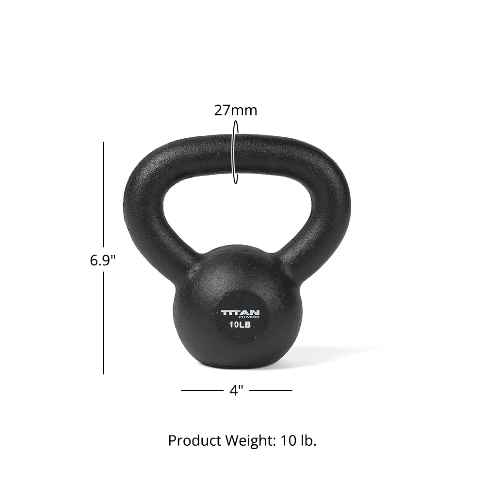 10 LB Cast Iron Kettlebell - Image 6