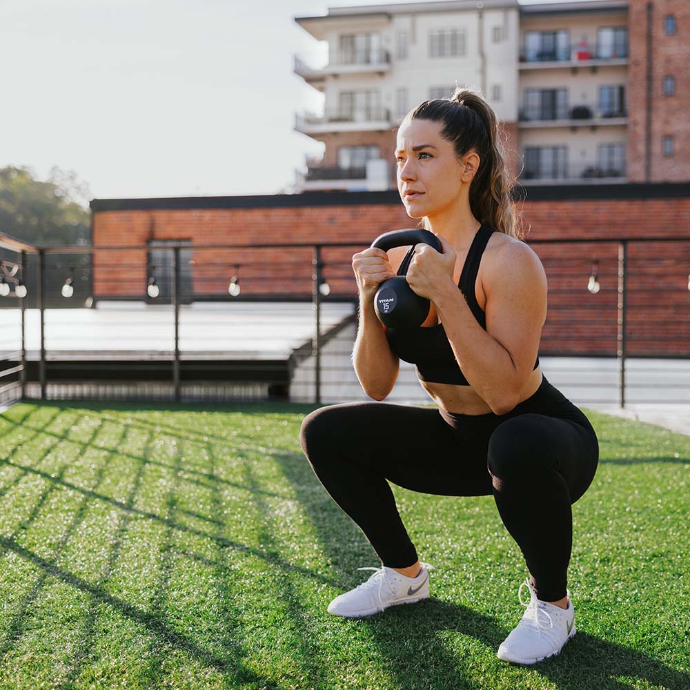100 LB Cast Iron Kettlebell - Image 2