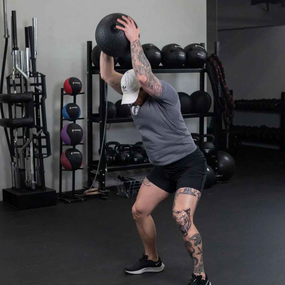 150 LB Rubber Tread Slam Ball - Image 6