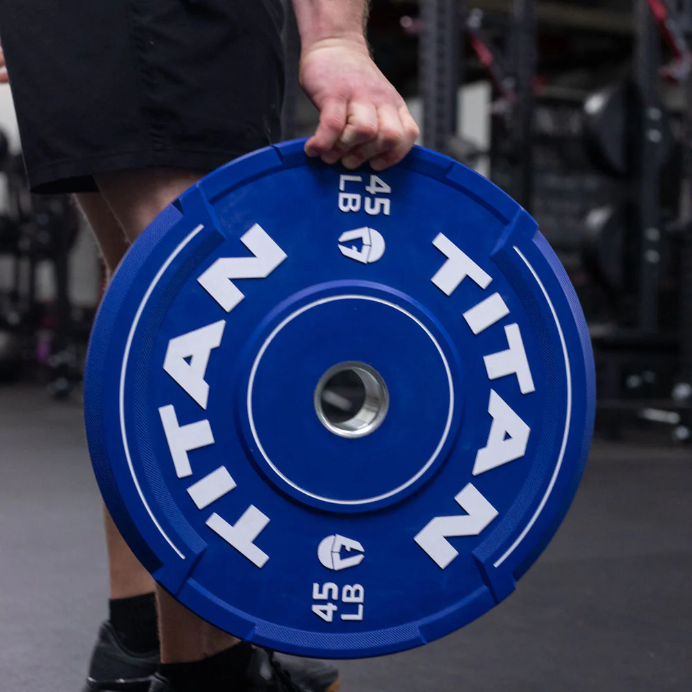 230 LB Set EZ-Grip Color Bumper Plates - Image 7