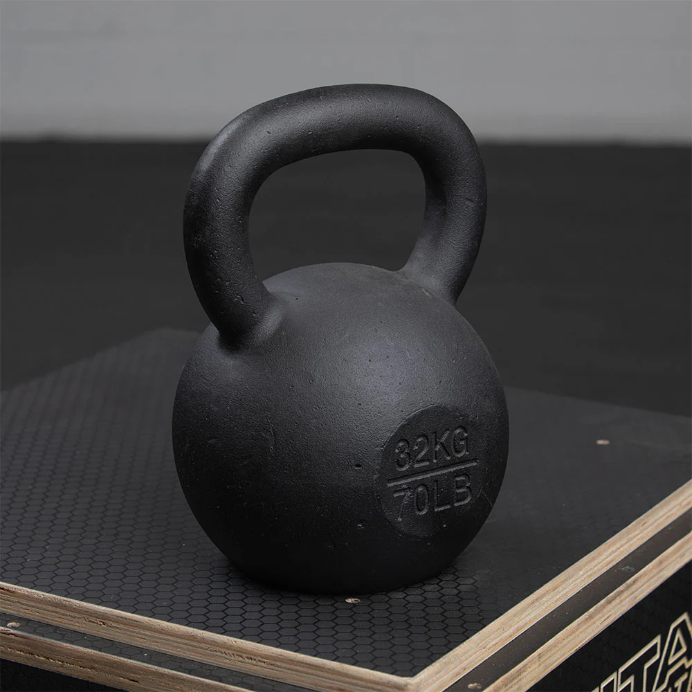 Scratch and Dent, 32 KG Cast Iron Kettlebell - Image 3