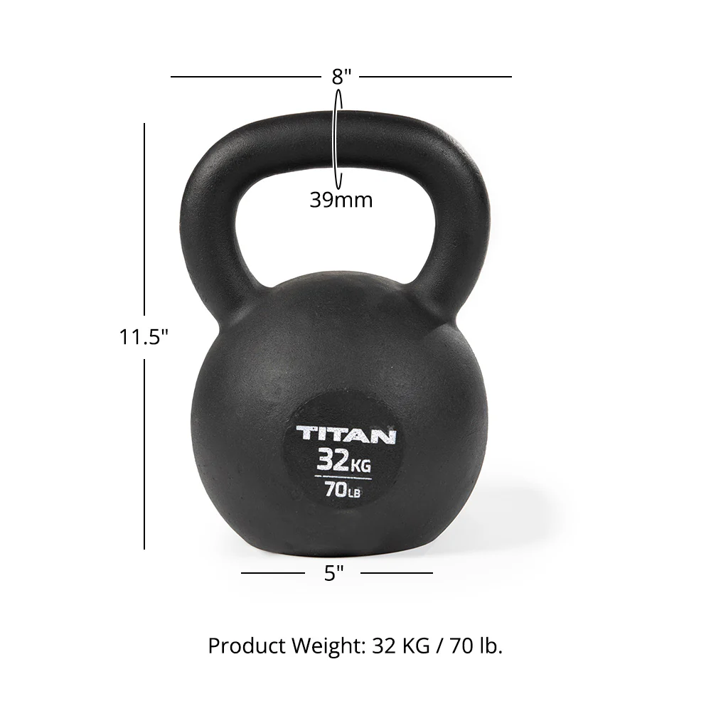 Scratch and Dent, 32 KG Cast Iron Kettlebell - Image 6
