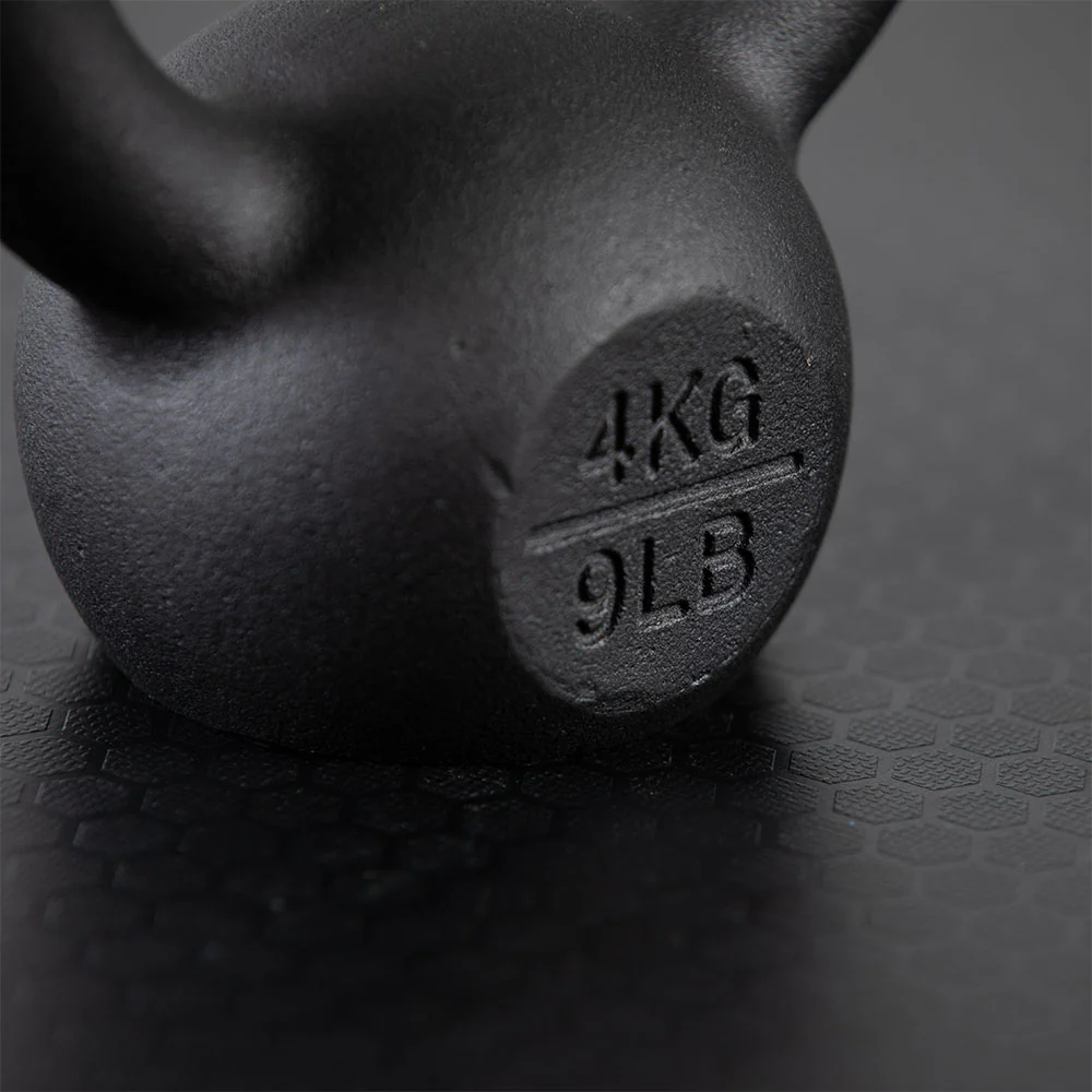 Scratch and Dent, 4 KG Cast Iron Kettlebell - Image 4