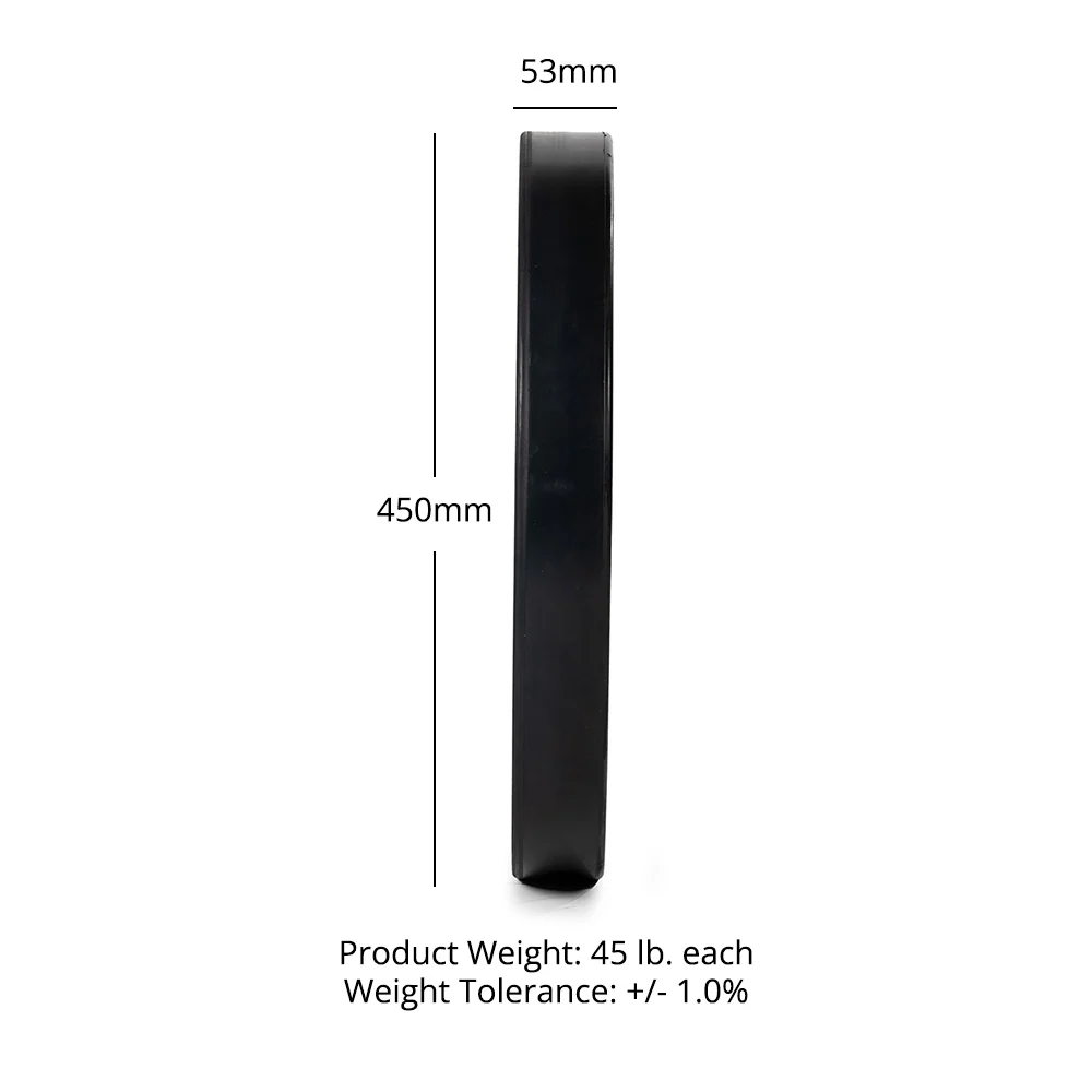 45 LB Single Elite Competition Plate - Image 10