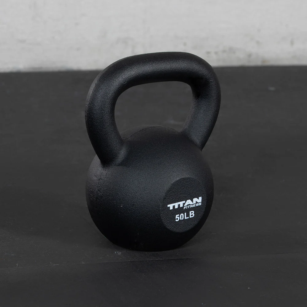 Scratch and Dent, 50 LB Cast Iron Kettlebell - Image 4