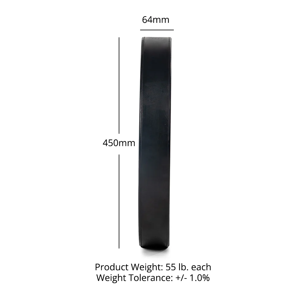 55 LB Single Elite Competition Plate - Image 10