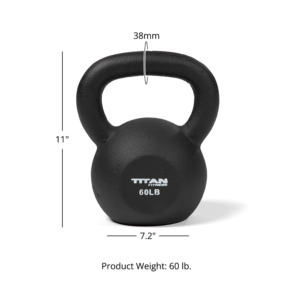 60 LB Cast Iron Kettlebell - Image 6