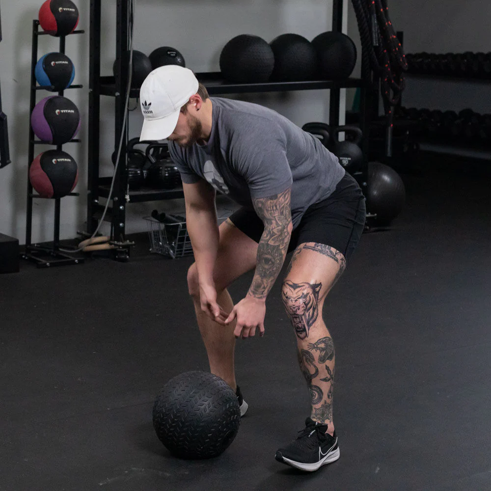 70 LB Rubber Tread Slam Ball - Image 7