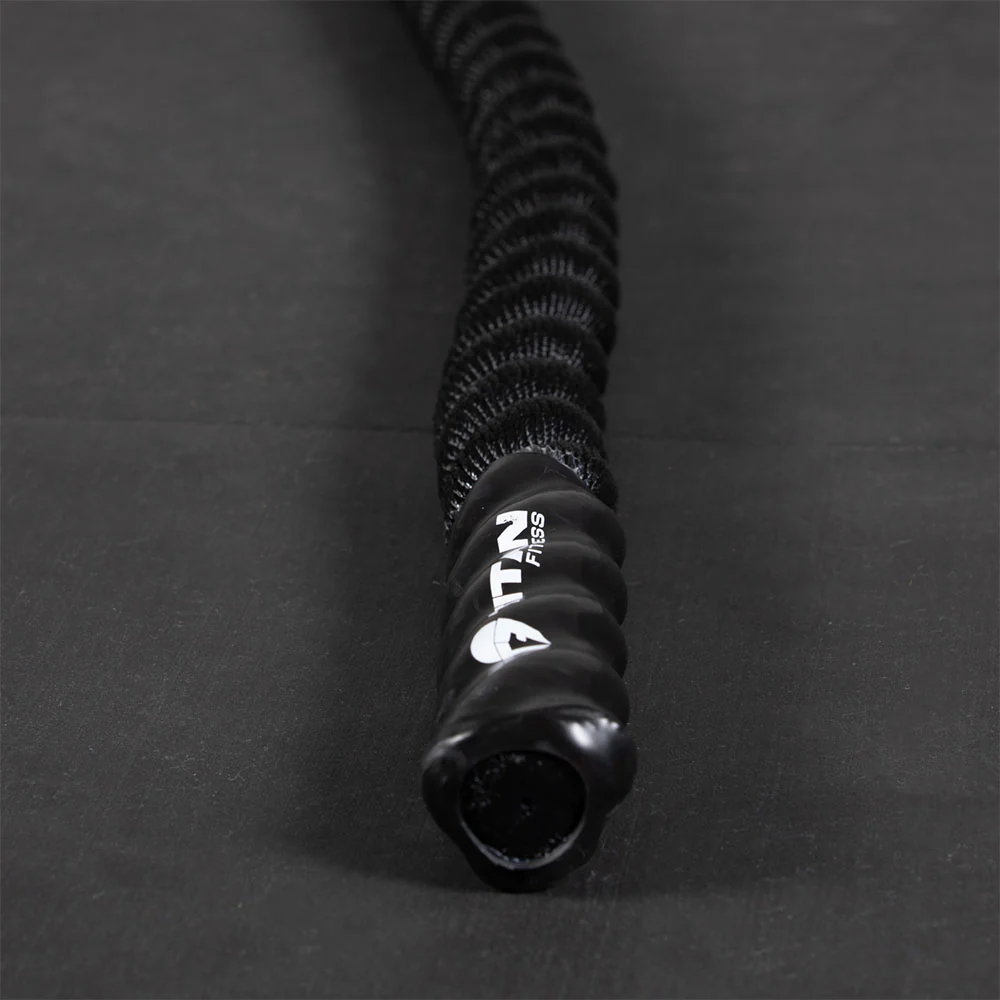Scratch and Dent, 30' x 2" Black Poly Dacron Battle Ropes - Image 6
