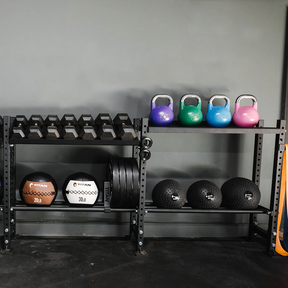 Elite Series Extension Unit Mass Storage System with Bumper & Medicine Ball Shelves - Image 26