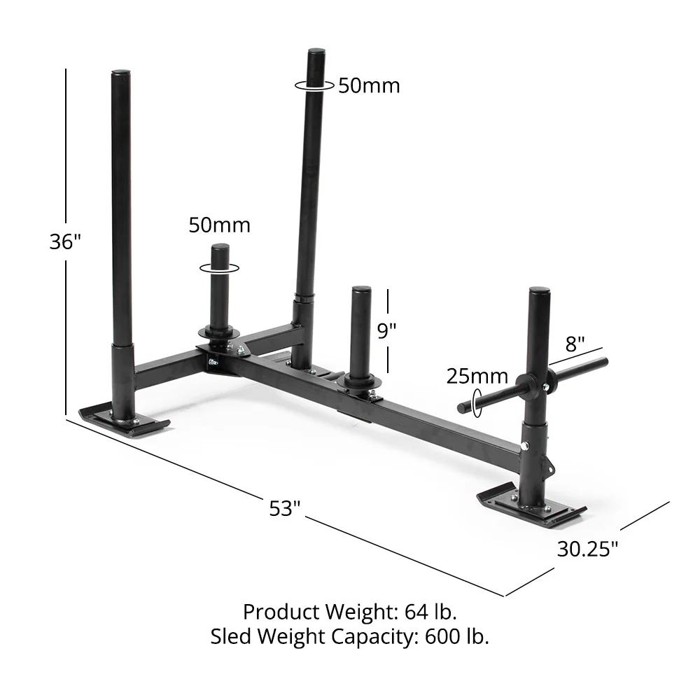 Scratch and Dent, High-Low Push-Pull Sled - Image 10