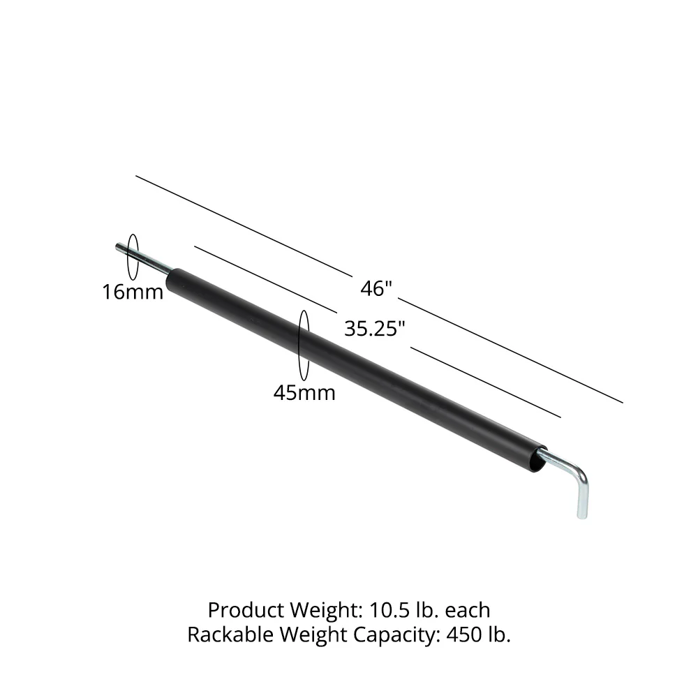 Scratch and Dent, Pin And Pipe Safety Set - 36" Depth - Image 9