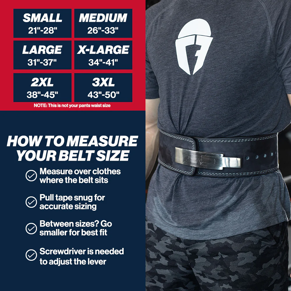Scratch and Dent, Large Powerlifting Lever Belt - Image 10