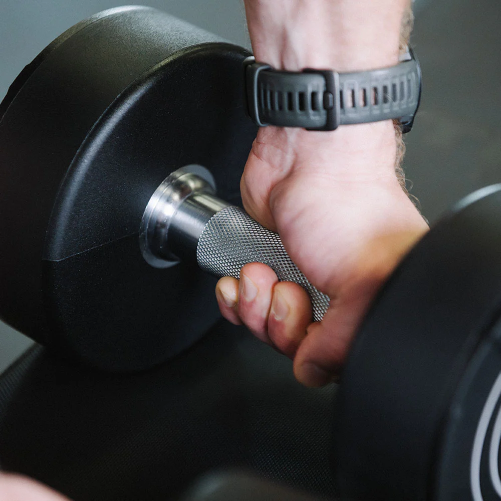 Scratch and Dent, 35 LB Pair Round Urethane Dumbbells - Image 6