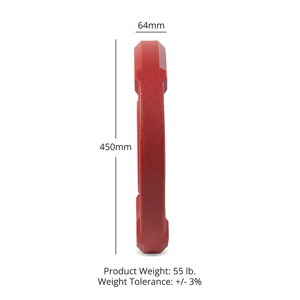55 LB Single EZ-Grip Elite Urethane Color Plate - Image 10