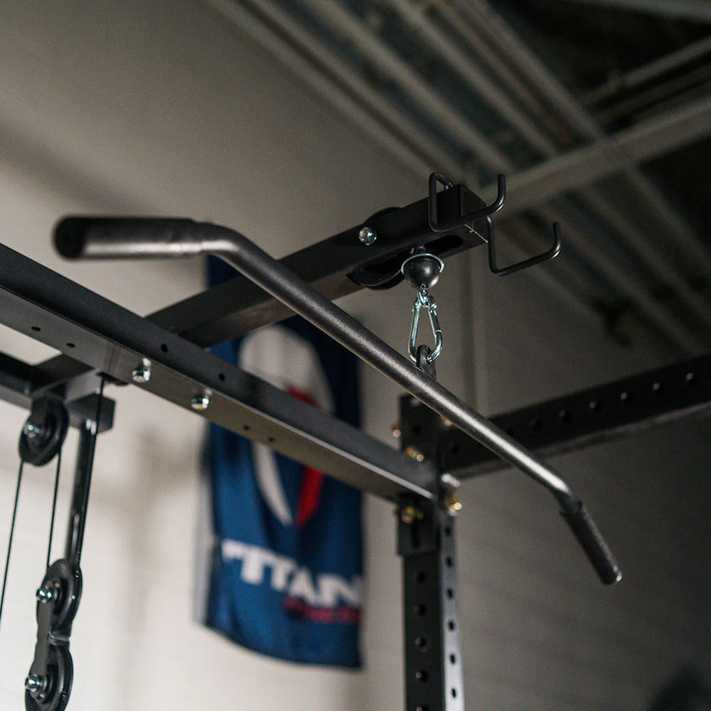 Scratch and Dent, Tall Lat Tower Rack Attachment Fits T-3 and X-3 Series Bolt Down Power Racks - Image 4