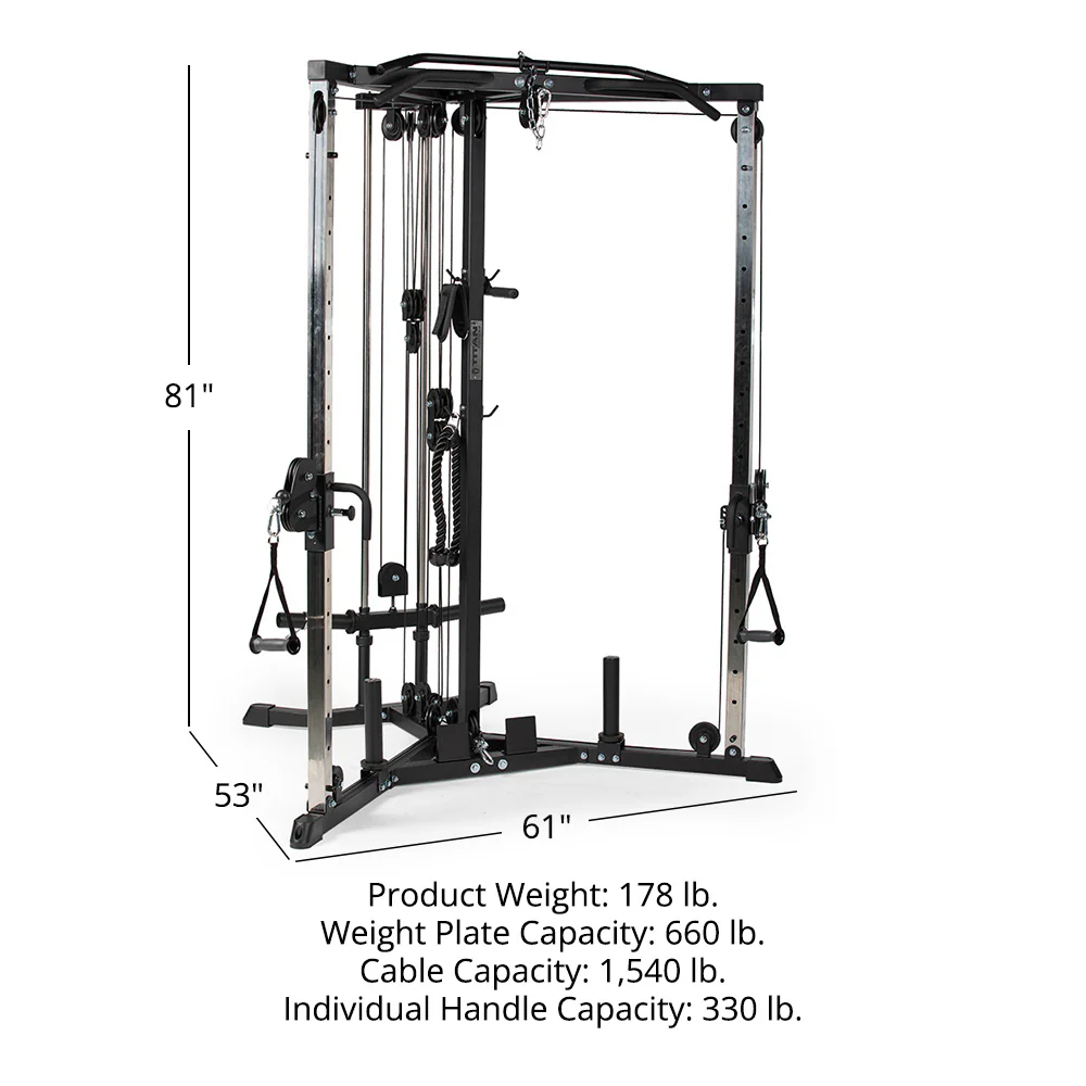 Scratch and Dent, Plate-Loaded Functional Trainer - Image 12