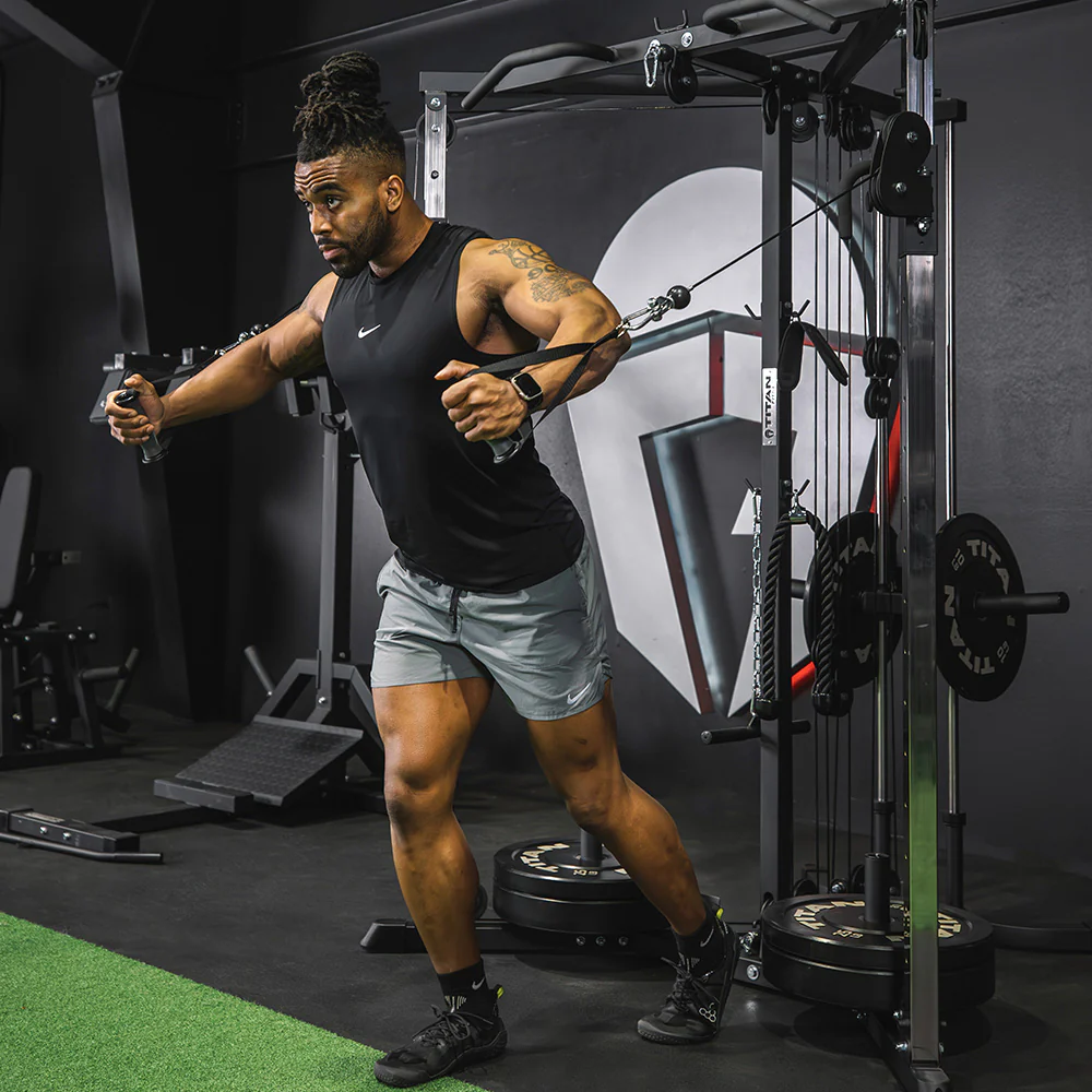 Scratch and Dent, Plate-Loaded Functional Trainer - Image 3