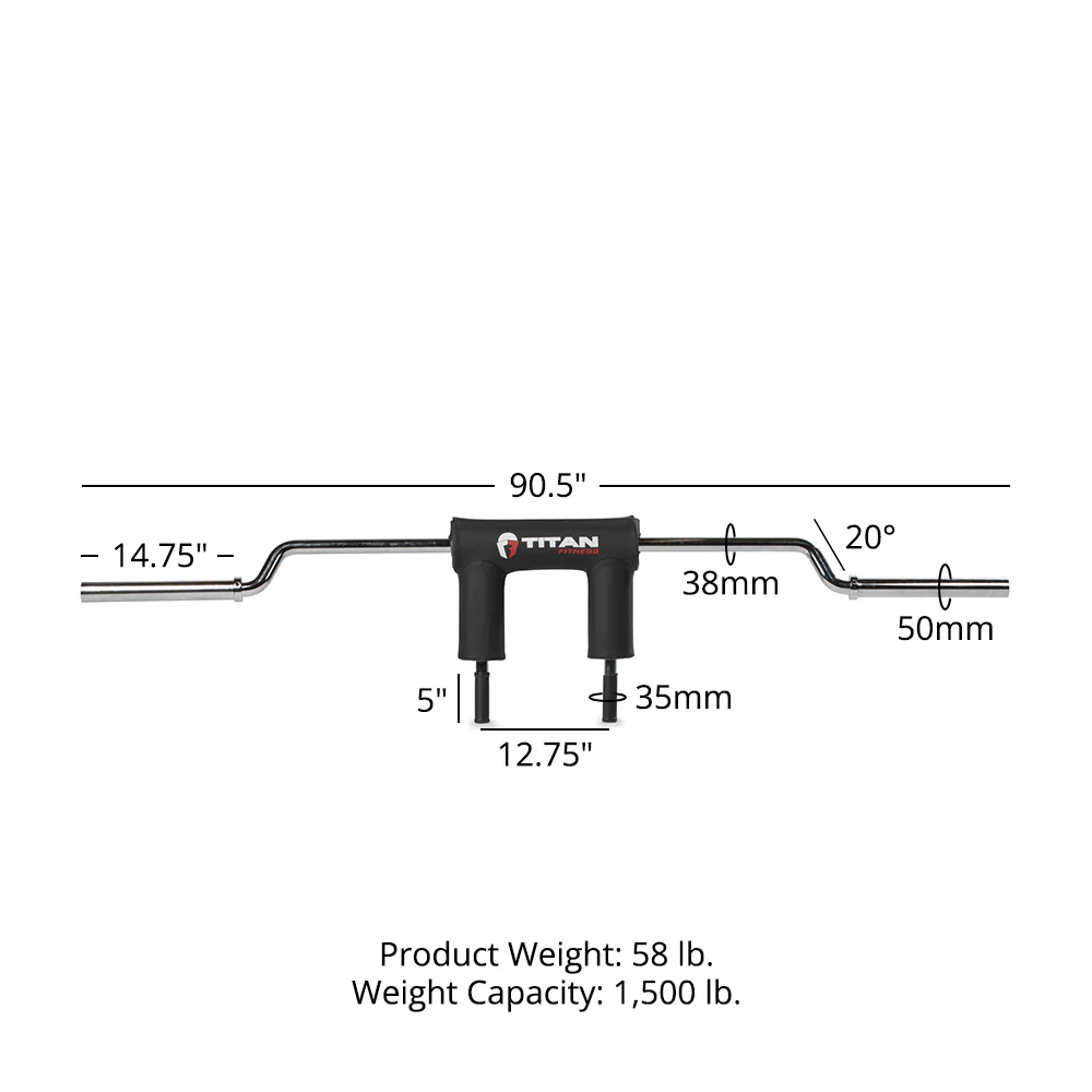 Scratch and Dent, Safety Squat Bar - Image 10