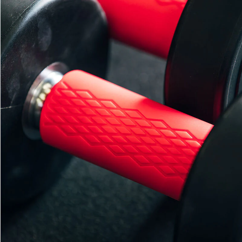 Scratch and Dent, 2" Red Weight Bar Grips - Image 7