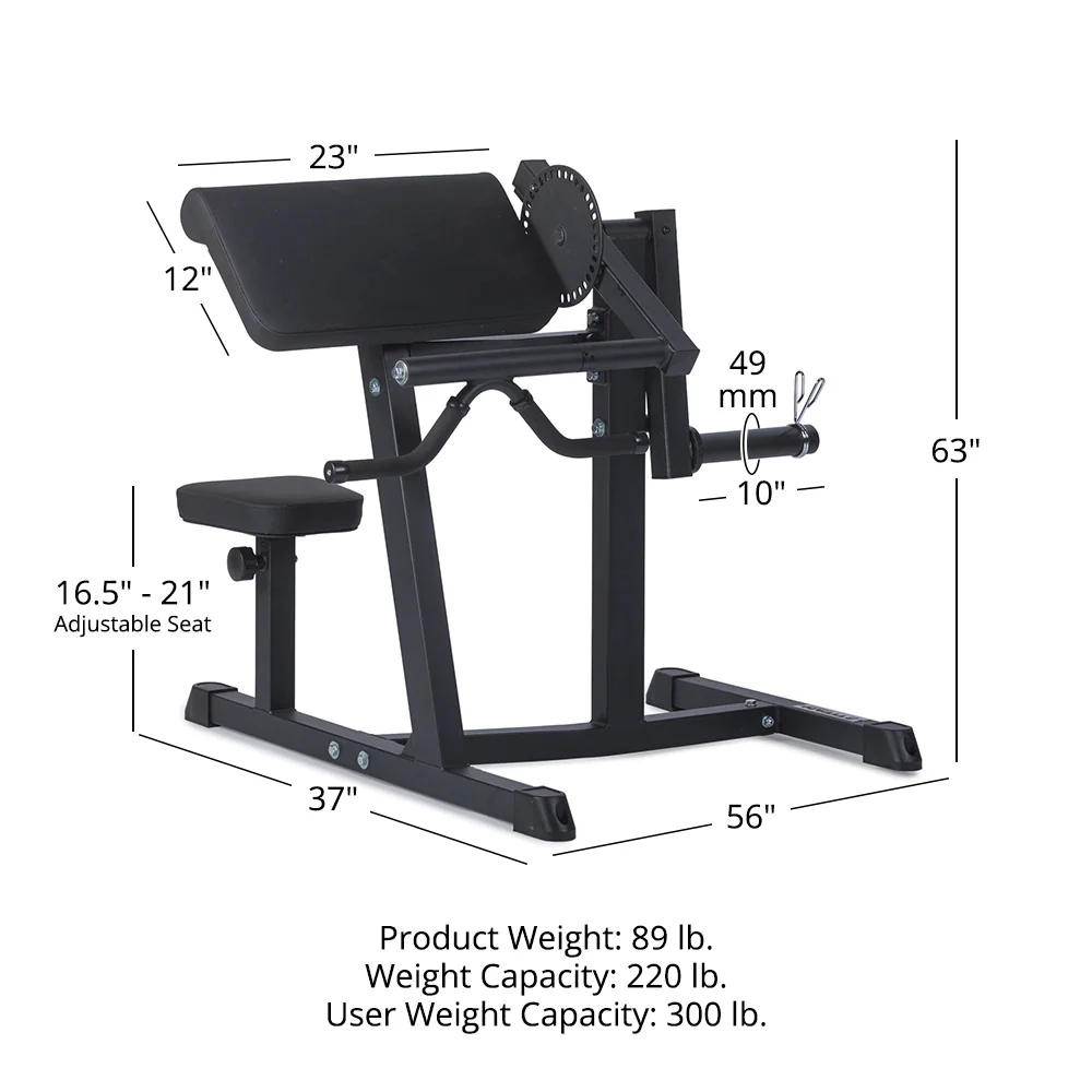 Bicep Tricep Curl Machine - Image 12