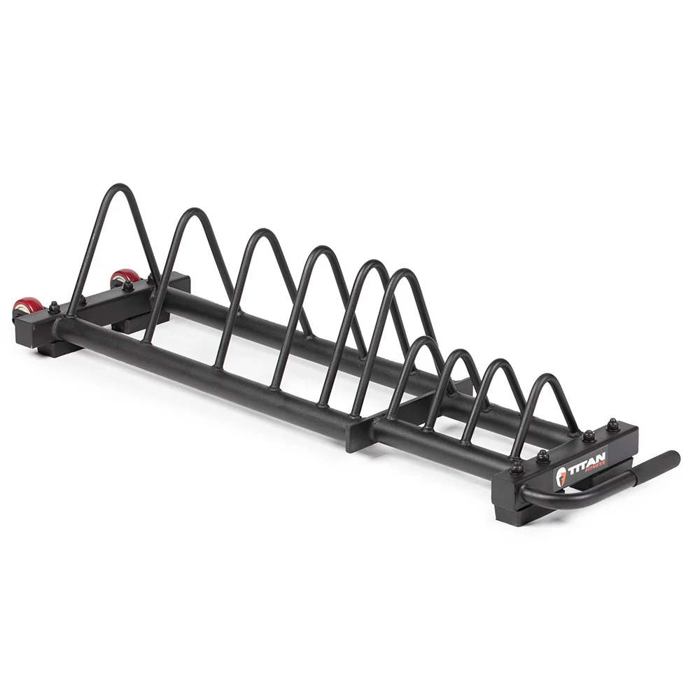 Scratch and Dent, Horizontal Weight Plate Storage With Wheels