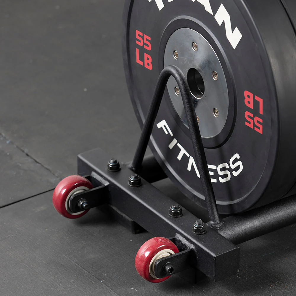 Scratch and Dent, Horizontal Weight Plate Storage With Wheels - Image 7
