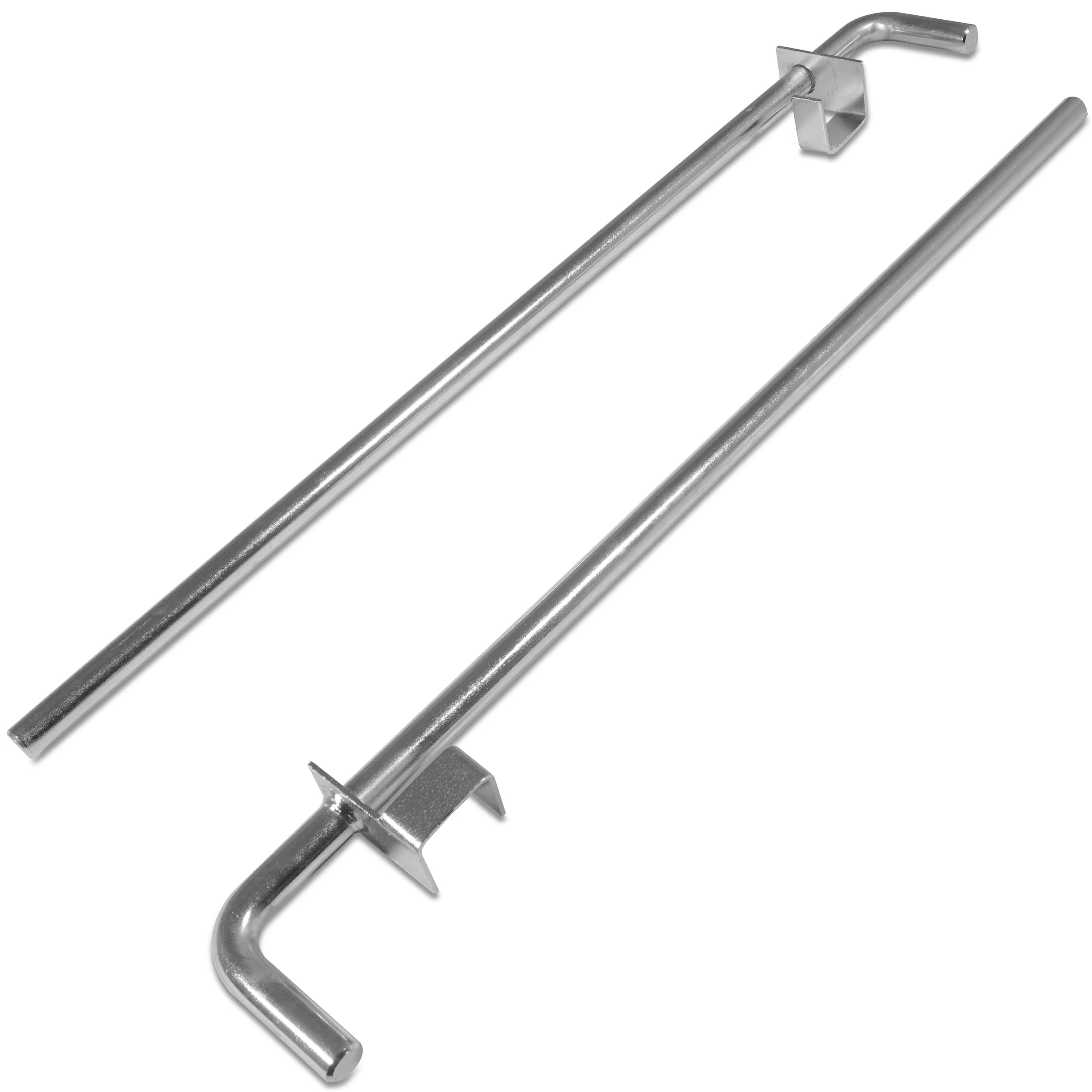 Scratch and Dent - Pair Solid Steel 24mm Safety Bars for  T-2 Series 26" 2"x2" Power Rack - FINAL SALE - Image 3