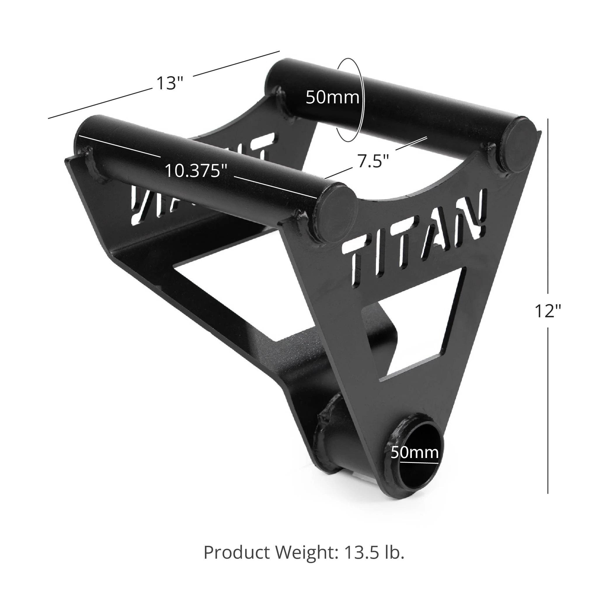 Scratch and Dent, Fat Grip Parallel Landmine Handle - Image 9
