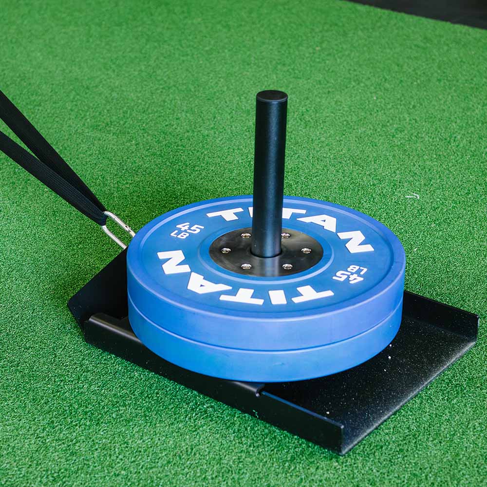 Scratch and Dent, Power Drag Sled with Leash - Image 5