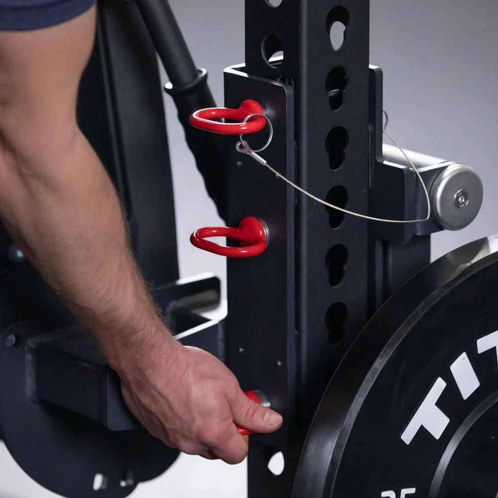 TITAN Series Rack Mounted Leg Curl and Extension - Image 9
