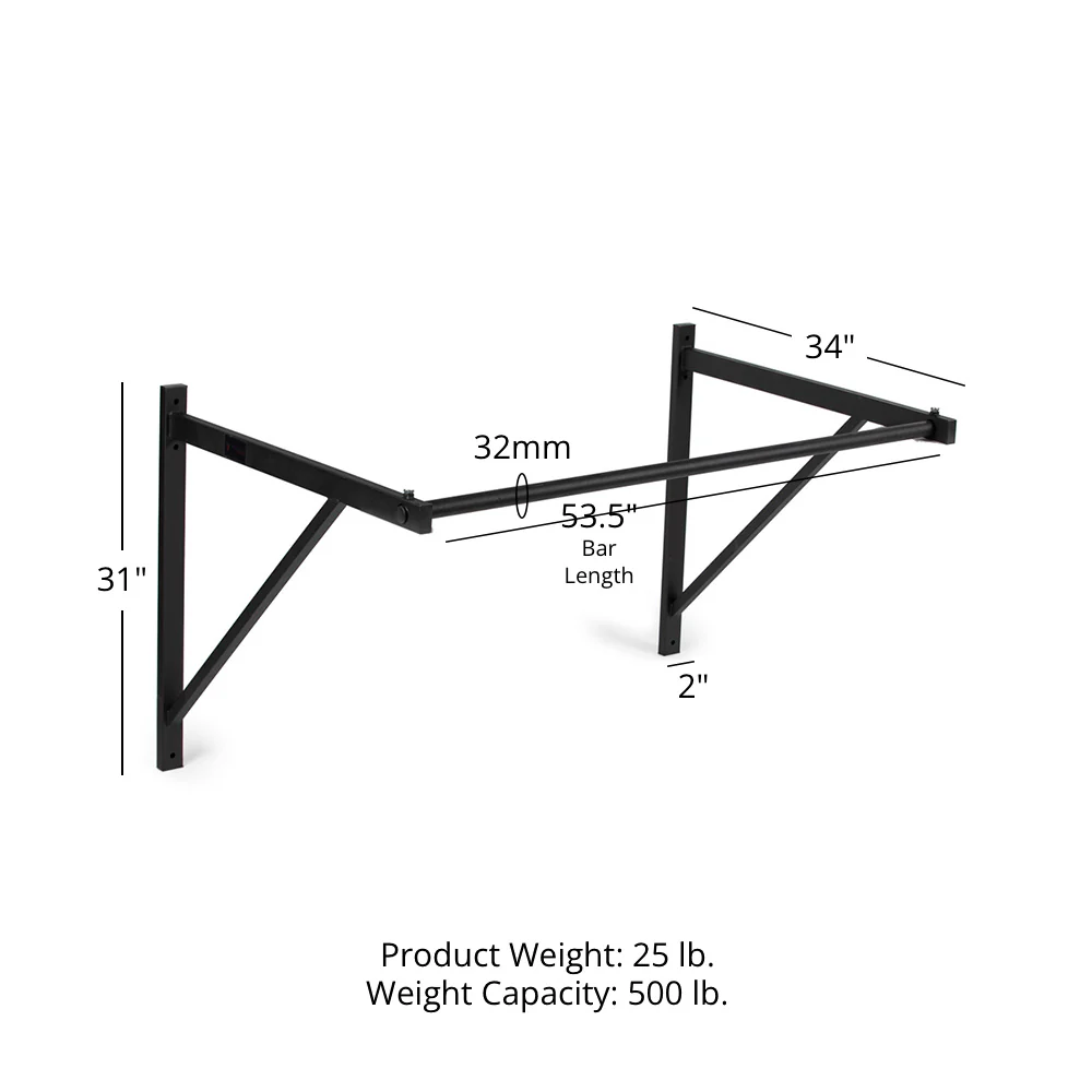 Scratch and Dent, Wall-Mounted Pull-Up Bar - Image 9