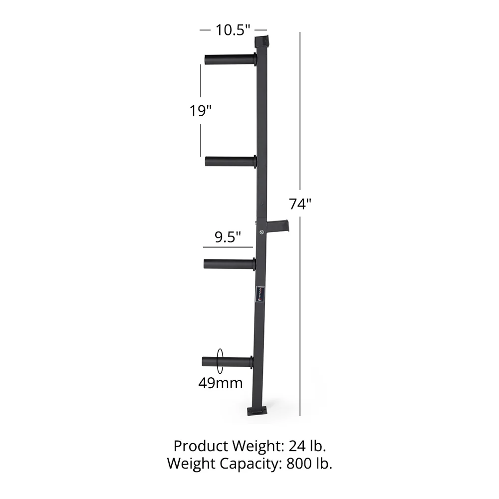 Scratch and Dent, Weight Plate Wall Storage Rack - Image 8
