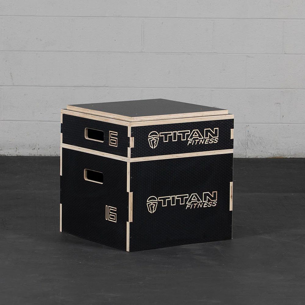 Stackable Wooden Plyometric Boxes - Image 6