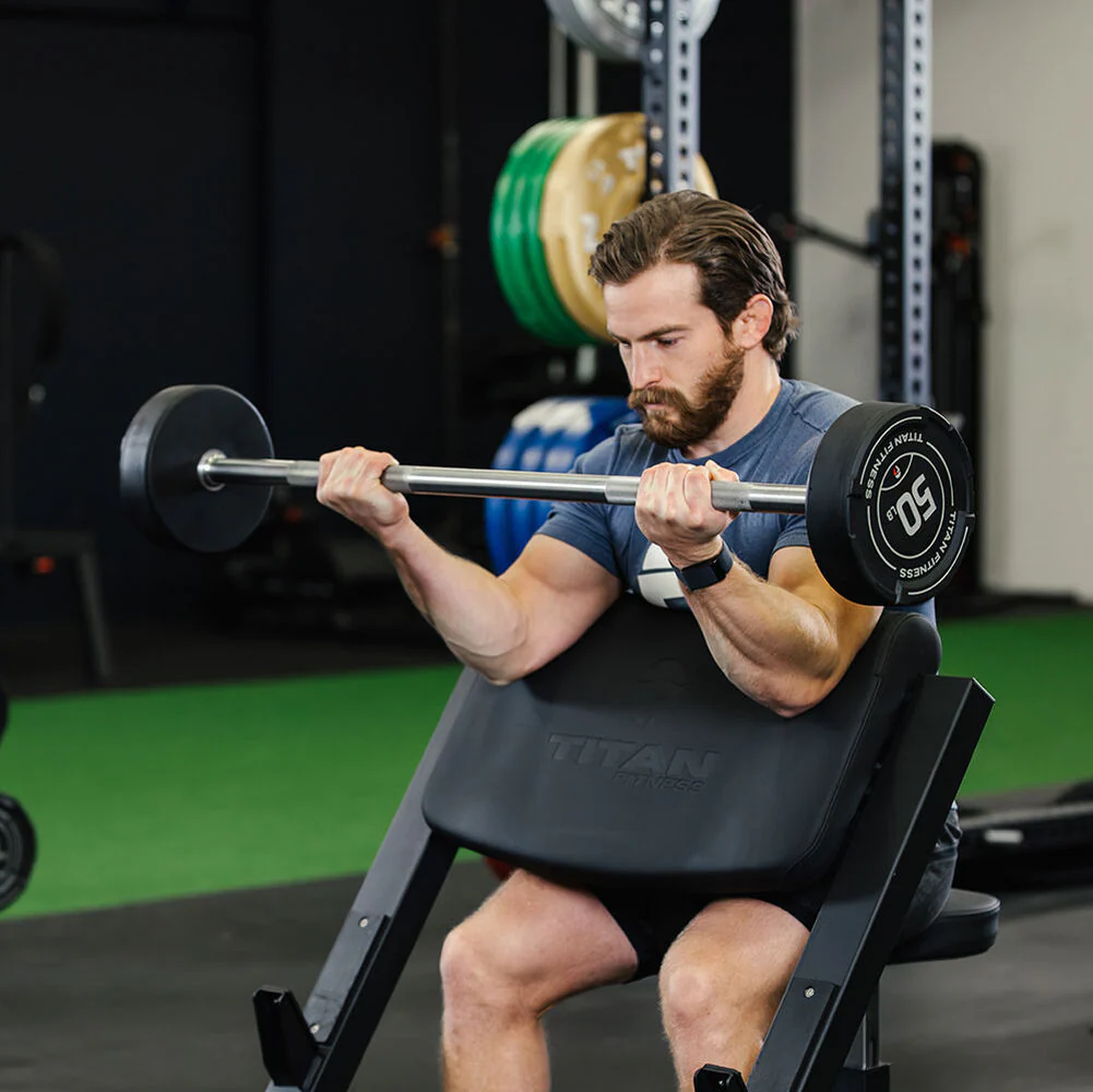 Straight Fixed Urethane Barbells - Image 3