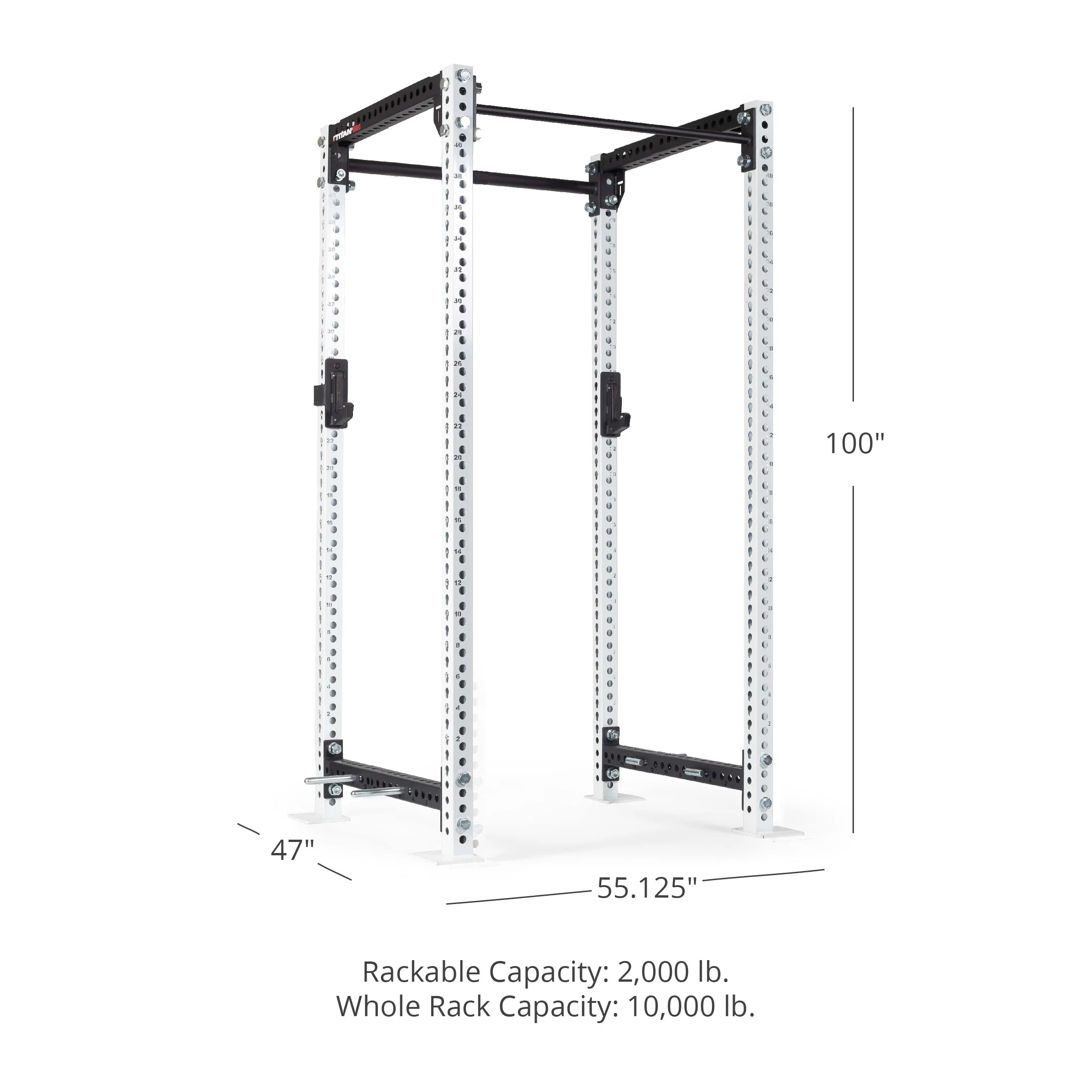 TITAN Series Power Rack 100" 36" - Image 103