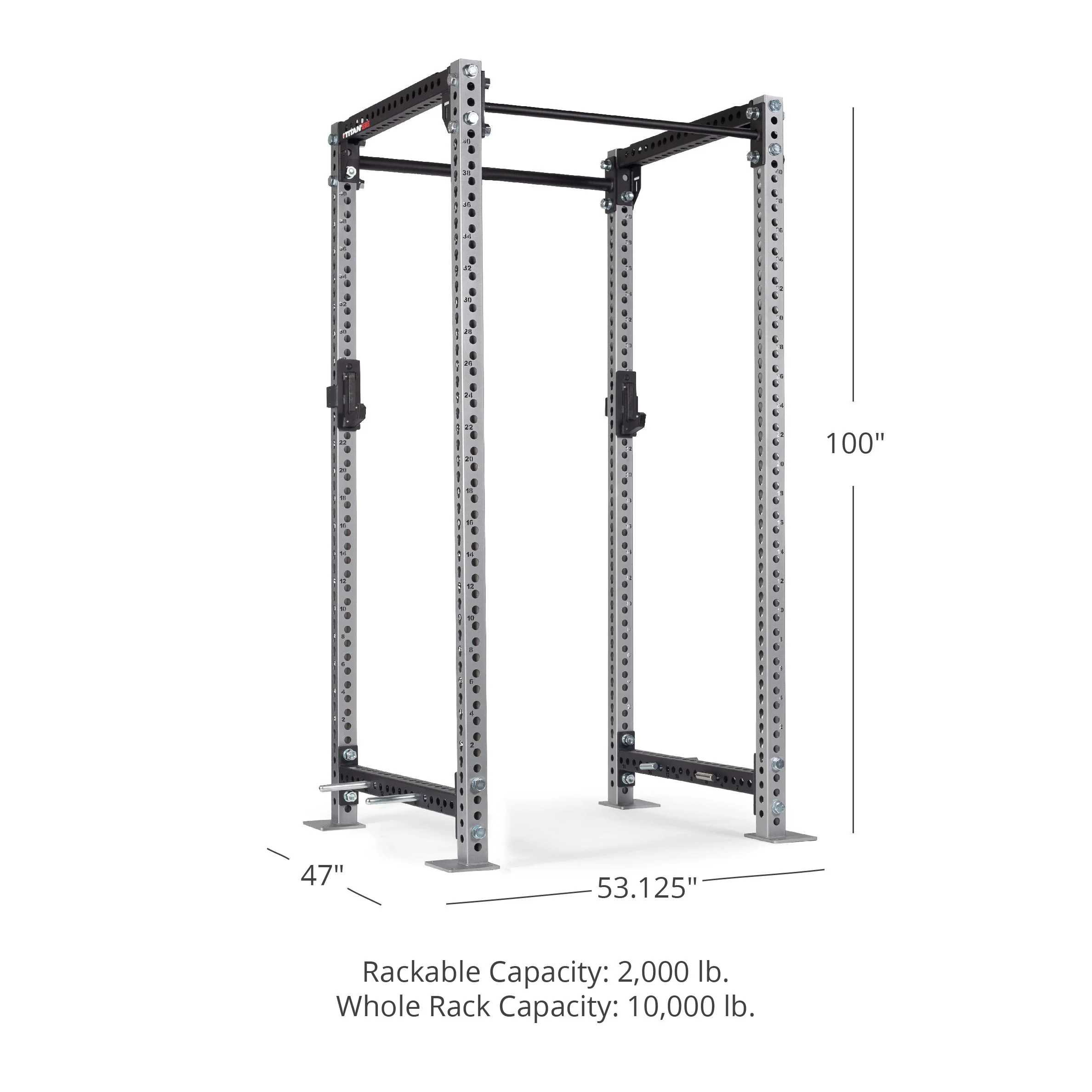 TITAN Series Power Rack 100" 36" - Image 97