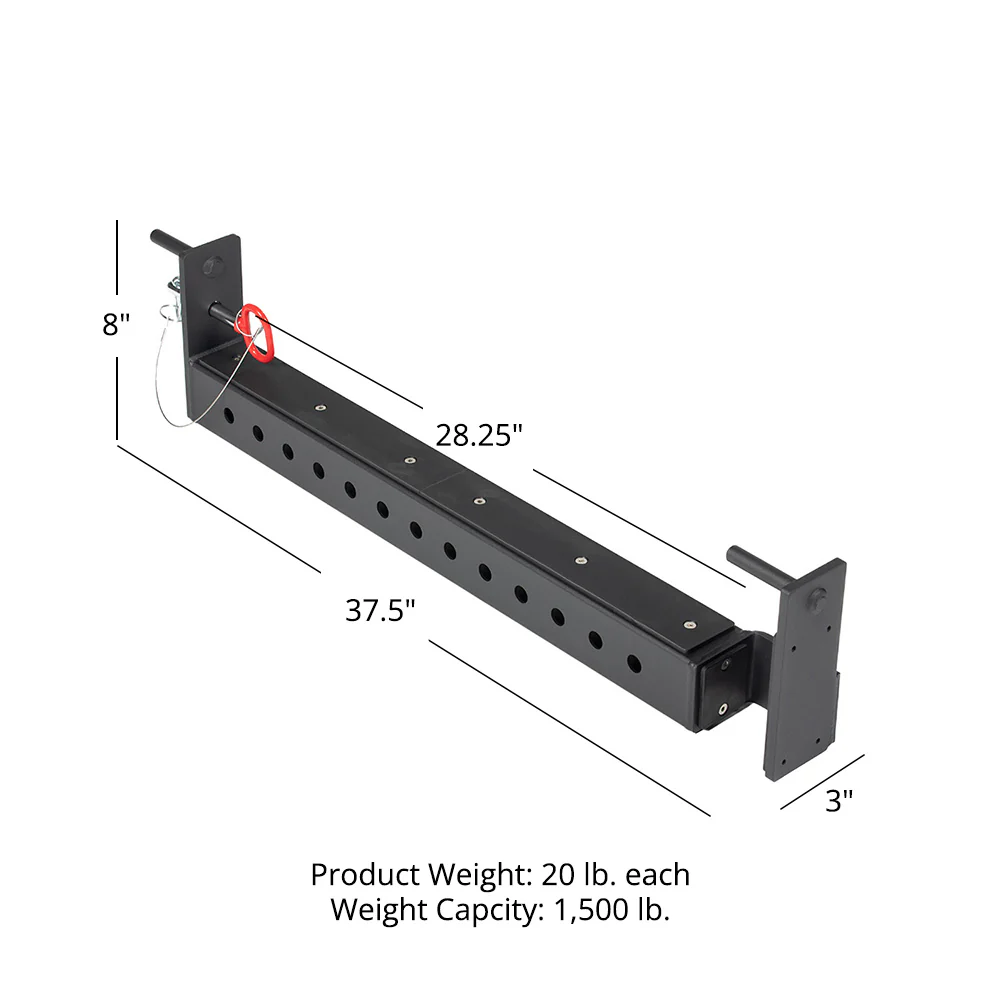 X-3 Series Flip-Down Safety Bars—30" Depth - Image 7